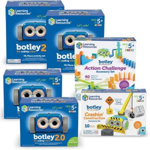 image:imageLearning Resources Botley 20 The Coding Robot Classroom Set  Elementary STEM Toys Robotics Kits for Kids age 57 Teach Critical Thinking Coding Bot for Boys and Girls