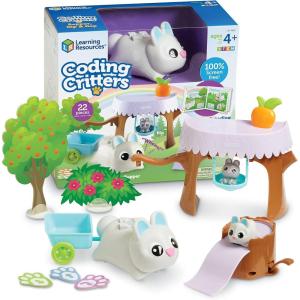 image:imageLearning Resources Coding Critters Bopper  22 Pieces Ages 4 ScreenFree Toy For Kids Interactive STEM Pet Preschool Activity