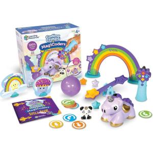 image:imageLearning Resources Coding Critters Magic Coders Skye the Unicorn  Code Games for Boys and Girls Robotics for Kids STEM Programming Engineering Gift Set Montessori Activity Toy School ProjectsSkye the Unicorn