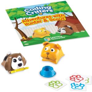 image:imageLearning Resources Coding Critters PairAPets Dinos Romper amp Flaps ScreenFree Toy Interactive STEM Pet Kids Dinosaur Toy 5 pieces Ages 4Pairapets Dogs