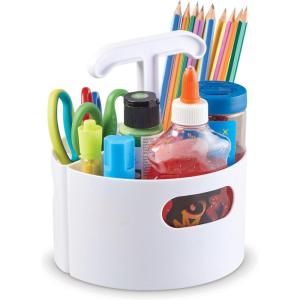 image:imageLearning Resources CreateaSpace Storage Mini Center White  Desk Organizer for Kids Homeschool Caddy Back to School Classroom Must Haves