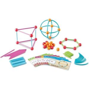 image:imageLearning Resources Dive into Shapes A Sea and Build Geometry Set  Math Manipulatives 3d Classroom Must Haves STEM Games Fine Motor Skills Science Experiments for Kids Building SuppliesDive Into Shapes