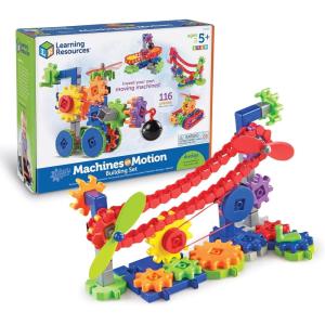 image:imageLearning Resources Gears Gears Gears Machines in Motion  Toddler STEM Building Toys for Kids HandsOn Construction amp Engineering Set Critical Thinking Fine Motor Skills