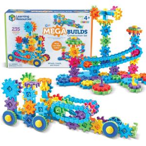 image:imageLearning Resources Gears Gears Gears Mega Builds  Building Toys STEM Activities Fine Motor Skills Toddler Explorer Kit Science and Construction Boys and Girls Gifts