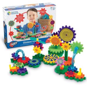 image:imageLearning Resources Gears Gears Gears Space Explorers Building Set  77 Pieces Ages 4 STEM Activities Fine Motor Skills Toddler Explorer Kit Science and Construction Boys and Girls GiftsGizmos
