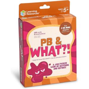 image:imageLearning Resources PB amp What  Learn to Read Rhyming Games for Kids Literacy Phonics Game Elementary Classroom Matching Games Learning Game for Grade School Kindergarten 1st and 2nd Graders