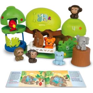 image:imageLearning Resources Peeksville Learning Jungle Playset Animal Kingdom Figurines Zoo Toy Tiger Lion Animals Fine Motor Skills For Kids Toddler Gifts For Girls And Boys