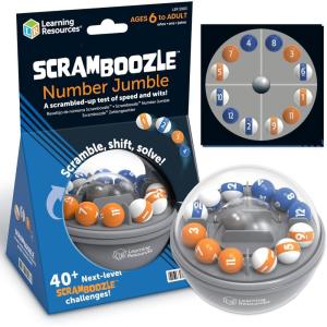 image:imageLearning Resources Scramboozle Number Jumble  3D Brain Teasers for Kids and Adults Puzzles for Teens Boosts Critical Thinking and Problem Solving Travel Games Fidget Toys Gifts for Boys and Girls