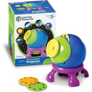 image:imageLearning Resources Shining Stars Projector  Space and Planets Exploration for Kids Astronomy Toys Toddlers Stargazing Toy Glow in the Dark Stars Galaxy and Astronaut Night Lights Observation7 Inches