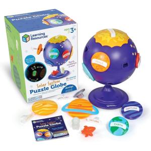 image:imageLearning Resources Solar System Puzzle Globe  Space Toys for Toddlers STEM for Kids Sorting and Matching Fine Motor Skills 21 Pieces Age 3