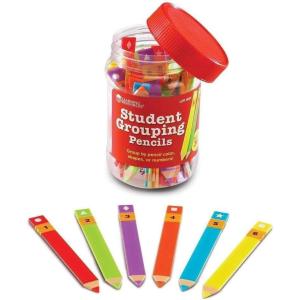 image:imageLearning Resources Student Grouping Pencils  Talking Stick for Classroom Classroom Name Sticks Name Pencils Flip Stick for Students Teacher Supplies