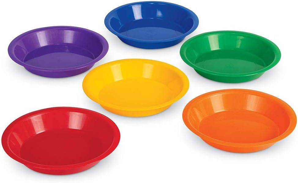 image:imageLearning Resources Three Bear Family Sorting Bowls Set of 6 Bowls Assorted Colors 6 in Diameter Ages 4