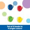 image:imageLearning Resources  Super hooks Magnetic Hooks Set of 4  Strong Magnetic Hooks Heavy Duty Classroom Magnet Hook Home Office Kitchen Locker Magnet with Hook