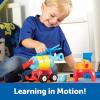 image:imageLearning Resources 123 Build It RocketTrainHelicopter  17 Pieces Ages 2 Creative Thinking Toddler Building STEM Early Engineering Toys