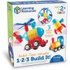 image:imageLearning Resources 123 Build It RocketTrainHelicopter  17 Pieces Ages 2 Creative Thinking Toddler Building STEM Early Engineering Toys
