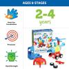 image:imageLearning Resources 123 Build It RocketTrainHelicopter  17 Pieces Ages 2 Creative Thinking Toddler Building STEM Early Engineering Toys