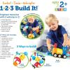 image:imageLearning Resources 123 Build It RocketTrainHelicopter  17 Pieces Ages 2 Creative Thinking Toddler Building STEM Early Engineering Toys