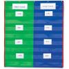 image:imageLearning Resources 2 amp 4Column DoubleSided Pocket Chart  Wall Pocket Chart for Classroom Sentence Strips Charts for Classroom Hanging Word Wall Pockets for Teachers
