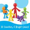 image:imageLearning Resources All About Me Family Counters  Toddler Sensory Toys Preschool Activities Classroom Must Haves Math Manipulatives Social Emotional Games Fine Motor Skills Color SortingSet of 72