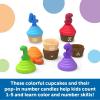image:imageLearning Resources Counting Cupcakes  Number and Color Recognition Skills Kitchen Play Food for Kids Fine Motor Skills Matching Toys Homeschool Birthday Gifts for Boys and Girls
