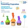 image:imageLearning Resources Counting Cupcakes  Number and Color Recognition Skills Kitchen Play Food for Kids Fine Motor Skills Matching Toys Homeschool Birthday Gifts for Boys and Girls