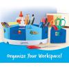 image:imageLearning Resources CreateaSpace Storage Center  Blue 10 Piece Set Homeschool Storage Fits 3oz Hand Sanitizer Bottles Classroom Craft Keeper