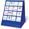 image:imageLearning Resources DoubleSided Tabletop Pocket Chart  Small Pocket Chart for Classroom Table Top Flip Charts Sentence Strip Holder Classroom Centers Organization