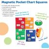 image:imageLearning Resources Magnetic Pocket Chart Squares  Set of 4 Classroom Pocket Charts ClassroomTeacher Organizer Classroom Supplies Homeschool Supplies Teaching MaterialsBack to School Supplies28 L X 34 W in