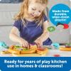 image:imageLearning Resources New Sprouts Pizza Night  Play Food Sets for Kids Kitchen Toddler Pretend Play Food Set Preschool Toy Pizza Fine Motor Skills Kitchen Playset Accessories for Kids