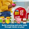 image:imageLearning Resources Peekaboo Learning Barnyard Playset  Farm Animal Toys Montessori Toddler Toys Imaginative and Fine Motor Skills Counting Skills for Kids Birthday Gifts for Boys and Girls