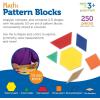 image:imageLearning Resources Plastic Pattern Blocks 250 Set  Classroom Must Haves Math Teaching Tools Homeschool Supplies Math ManipulativesBlocks
