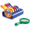 image:imageLearning Resources Primary Science Jumbo Magnifiers with Stand  6 Pieces Ages 3 Science Classroom Accessories Teacher Supplies Observation Toys for Kids Back to School Supplies412 in dia