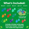image:imageLearning Resources Seymour the Counting Shapes Sea Turtle Toddler Learning Activities Shape Sorter Toddler Toy Stacking Toys Occupational Therapy Fine Motor Games