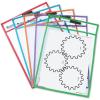 image:imageLearning Resources Write amp Wipe Pockets Set of 5  Dry Erase Sheet Protectors Dry Erase Sleeves Pocket Protector Classroom Supplies for Teachers Clear Plastic Paper Sleeves
