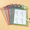 image:imageLearning Resources Write amp Wipe Pockets Set of 5  Dry Erase Sheet Protectors Dry Erase Sleeves Pocket Protector Classroom Supplies for Teachers Clear Plastic Paper Sleeves