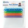 image:imagehand2mind 5 Kids Face Shield with Colorful Patterns Reusable Face Shield for Kids Clear Face Mask Shield Anti Fog Safety Face Shield Child Face Shield with Elastic Band and Sponge
