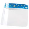 image:imagehand2mind 5 Kids Face Shield with Colorful Patterns Reusable Face Shield for Kids Clear Face Mask Shield Anti Fog Safety Face Shield Child Face Shield with Elastic Band and Sponge