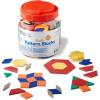 image:imageLearning Resources Plastic Pattern Blocks 250 Set  Classroom Must Haves Math Teaching Tools Homeschool Supplies Math ManipulativesBlocks