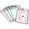 image:imageLearning Resources Write amp Wipe Pockets Set of 5  Dry Erase Sheet Protectors Dry Erase Sleeves Pocket Protector Classroom Supplies for Teachers Clear Plastic Paper Sleeves
