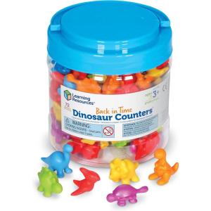 image:imageLearning Resources Back In Time Dinosaur Counters  72 Pieces Ages 3 Dinosaurs for Toddlers Dinosaurs Action Figure Toys Kids Play Dinosaur and Prehistoric Creature Figures