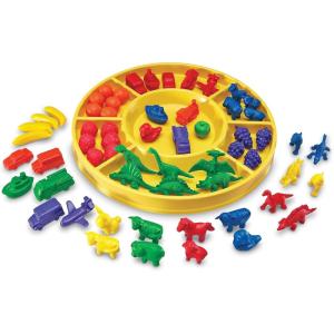 image:imageLearning Resources Beginning Sorting Set Counting amp Sorting Skills Color Recognition 168 Piece Set Ages 3