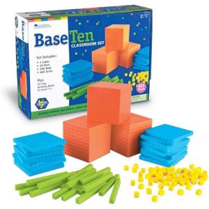 image:imageLearning Resources Brights Base Ten Classroom Set 2025 Students 823 Piece Set Ages 6Set