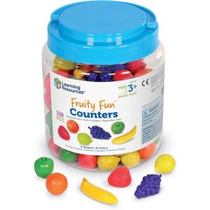 image:imageLearning Resources Fruity Fun Counters Educational Counting and Sorting Toy Set of 108
