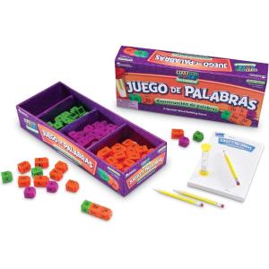 image:imageLearning Resources Juego de Palabras Spanish Reading Rods Word Game  Spanish Learning Board Games for Kids Bilingual Language Games