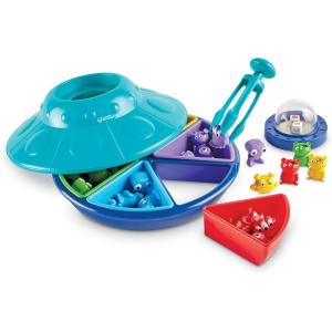 image:imageLearning Resources Oodles of Aliens Sorting Saucer  Board Stacking Games Fine and Gross Motor Skills Montessori Sensory Toys Counting for Preschoolers Homeschool Gifts for Boys and Girls