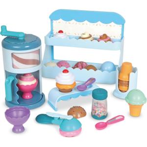image:imageLearning Resources Swirly Scoops Ice Cream Shoppe  Play Food Cones Pretend Play Kitchen Playset Preschool Toys Gifts for Boys and Girls