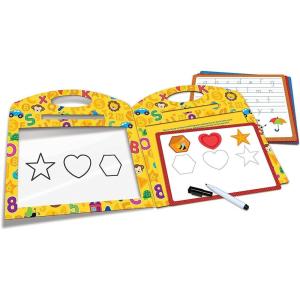 image:imageLearning Resources Trace amp Learn Writing Activity Set Practice Shapes and Letters Back to School Activities School Preparation Toys Homeschool 12 Pieces Ages 3