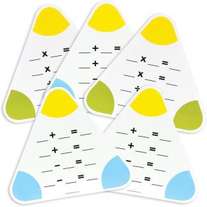 image:imageLearning Resources Write amp Wipe Fact Family Boards  Elementary Math Manipulatives Math White Boards for Students Addition and Subtraction White Board for Kids Dry Erase Multiplication and Division