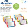 image:imageLearning Resources All About Me 2 in 1 Mirrors  6 Pieces Ages 18 Months Toddler Social Emotional Learning Toys 114 x 114 Mirror for KidsSingle