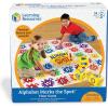 image:imageLearning Resources Alphabet Marks The Spot Floor Mat 34 Piece Set Ages 5 Letters Sounds Alphabet GameSpelling Games